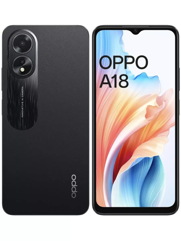 Купить Смартфон OPPO A18 (4+128) черный